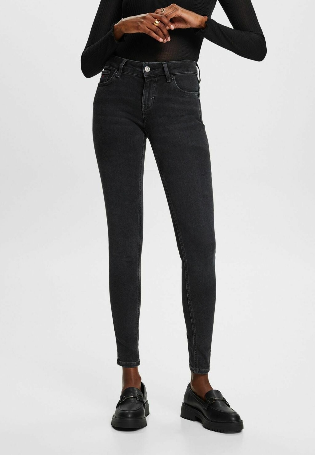 

Джинсы Skinny Fit Esprit, цвет black rinse