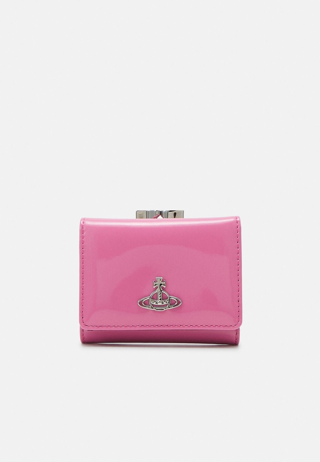 

Кошелек SHINY SMALL FRAME WALLET Vivienne Westwood, розовый