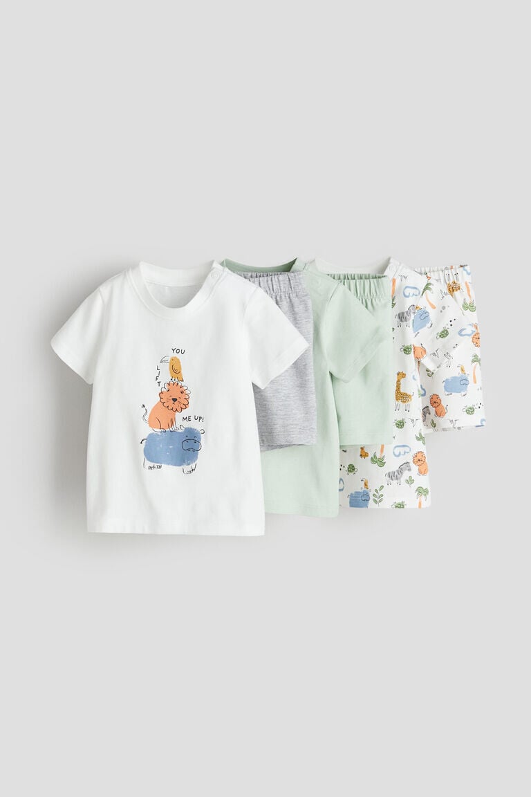 

3 пары пижам H&M, белый