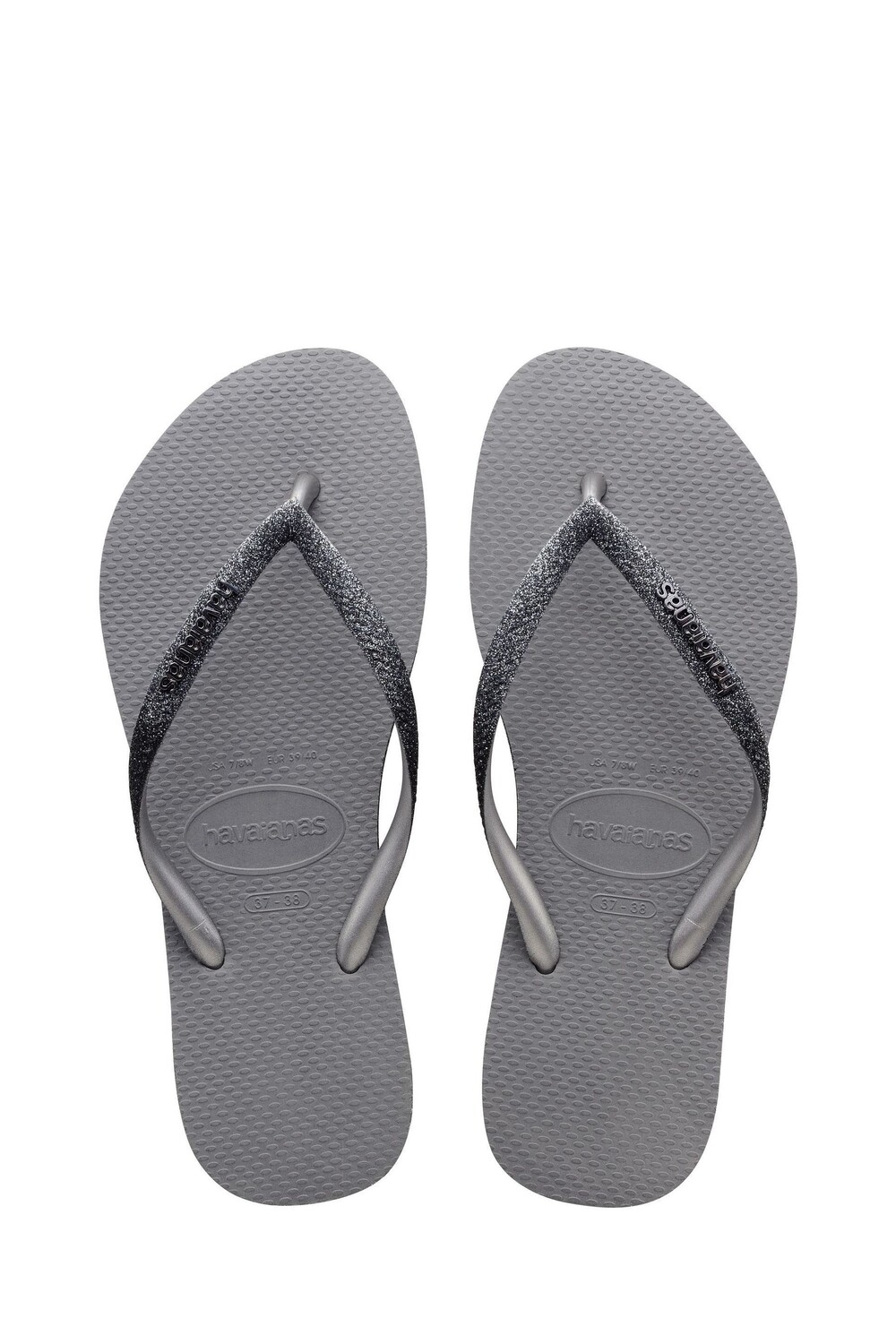 

Узкие шлепанцы Sparkle Ll Havaianas, серый