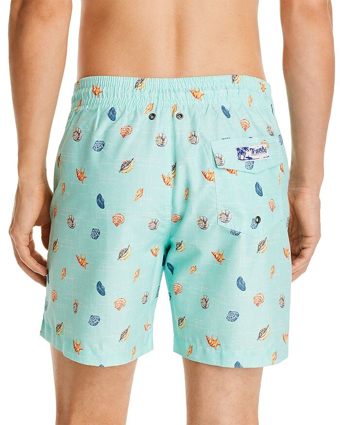 

6-дюймовые плавательные шорты с принтом Sano Trunks Surf & Swim Co., синий
