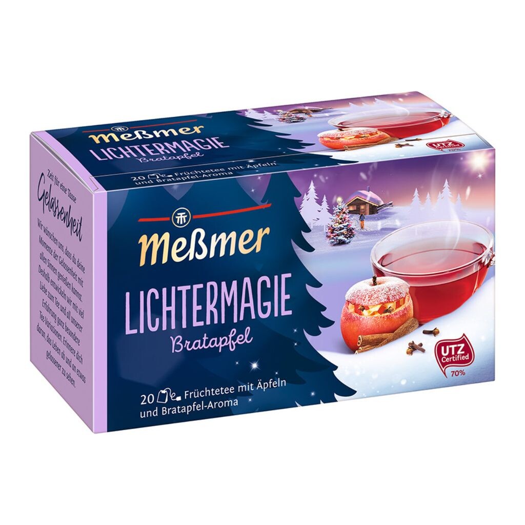 

Meßmer Lichtermagie Чай фруктовый со вкусом печеного яблока 50г