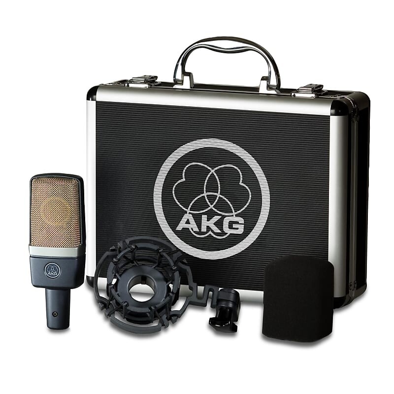 

Студийный конденсаторный микрофон AKG C214 Large Diaphragm Cardioid Condenser Microphone