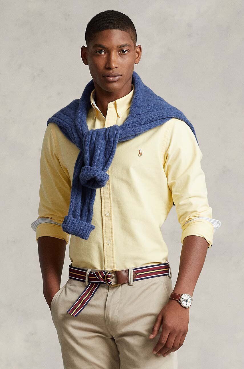

Рубашка Polo Ralph Lauren, желтый