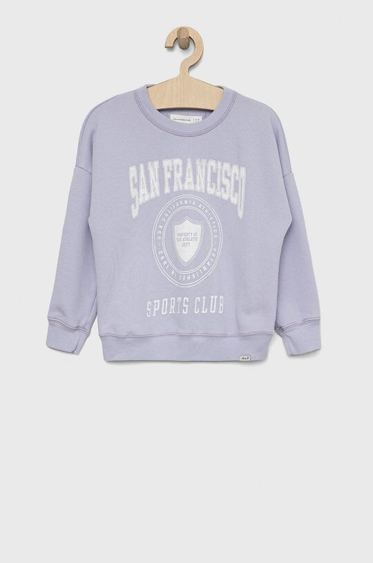 

Детская толстовка Abercrombie & Fitch, фиолетовый