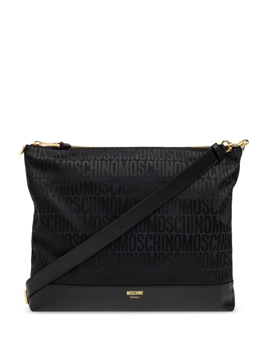 

Moschino сумка-тоут с логотипом, синий