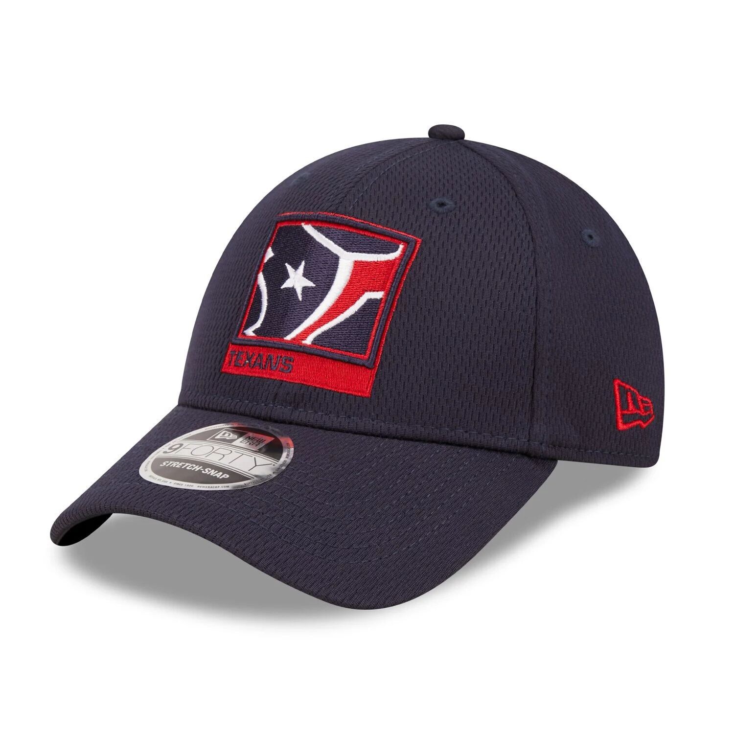 

Мужская кепка New Era Navy Houston Texans в рамке AF 9FORTY Snapback