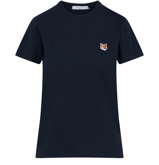 

Нашивка в виде головы лисы на футболке Maison Kitsune