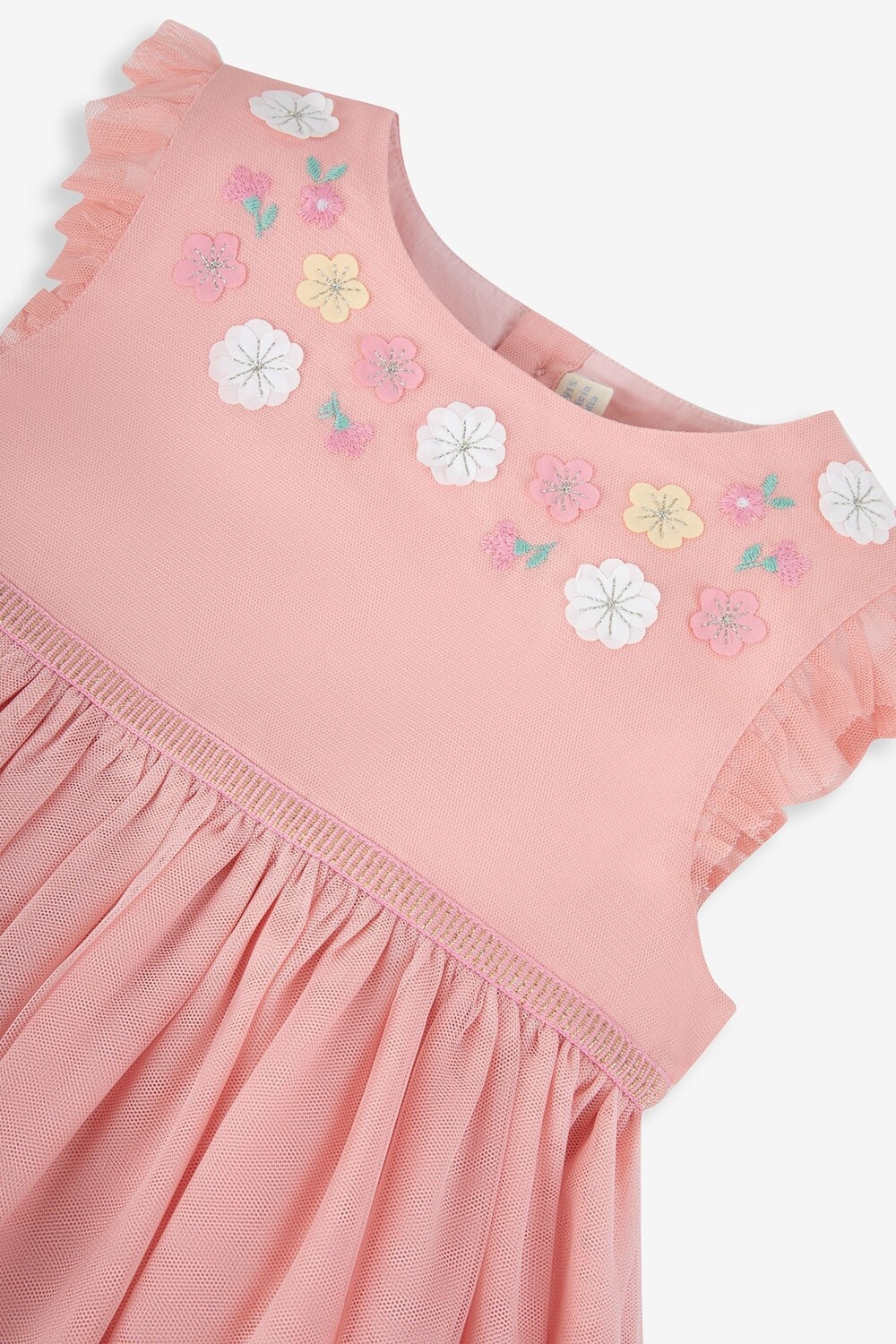 

Платье JoJo Maman bébé из тюля с цветочным мотивом Jojo Maman Bébé, розовый