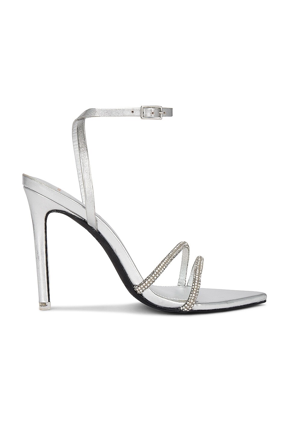 

Сандалии BLACK SUEDE STUDIO Ace, цвет Silver Metallic