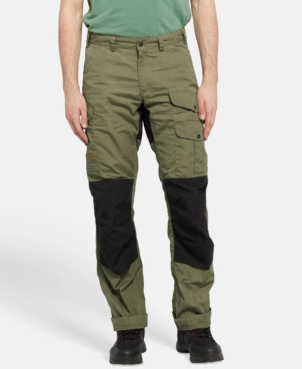 

Походные брюки Fjällräven, темно-зеленый