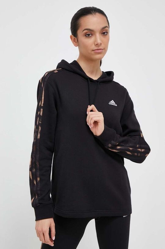 

Толстовка Adidas из хлопка adidas, черный