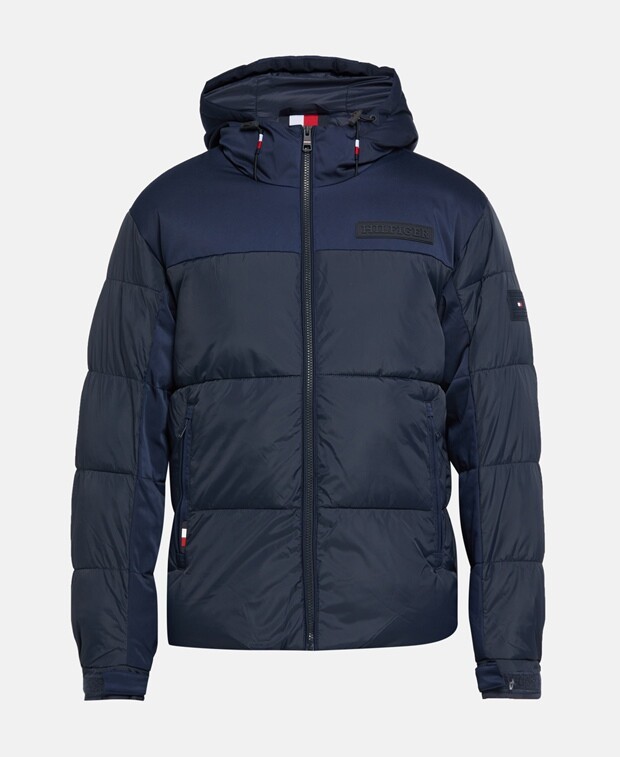 

Стеганая куртка Tommy Hilfiger, темно-синий