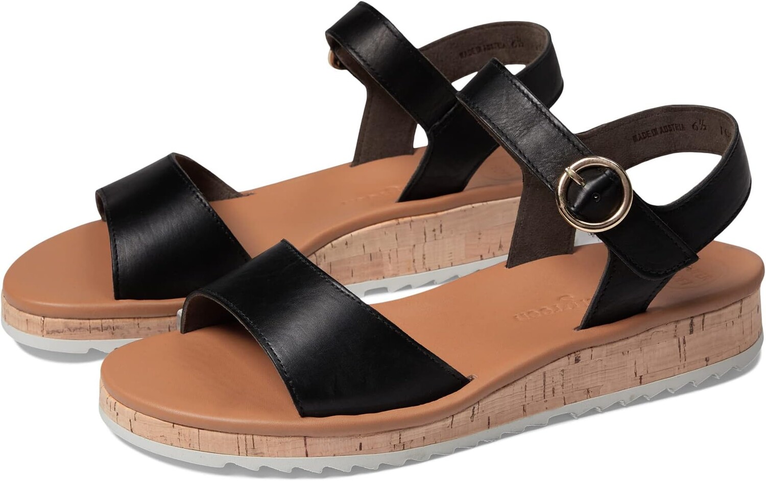 

Сандалии на плоской подошве Ringo Sandal Paul Green, черная кожа