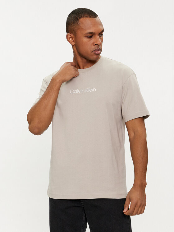 

Футболка стандартного кроя Calvin Klein, бежевый