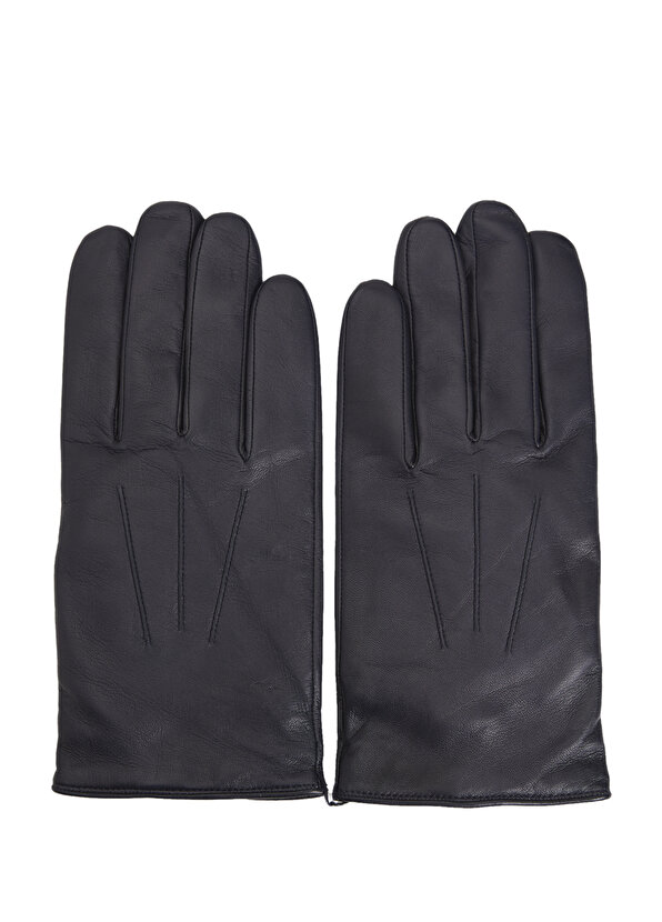 перчатки gaffer кожаные черные Черные мужские кожаные перчатки AGNELLE