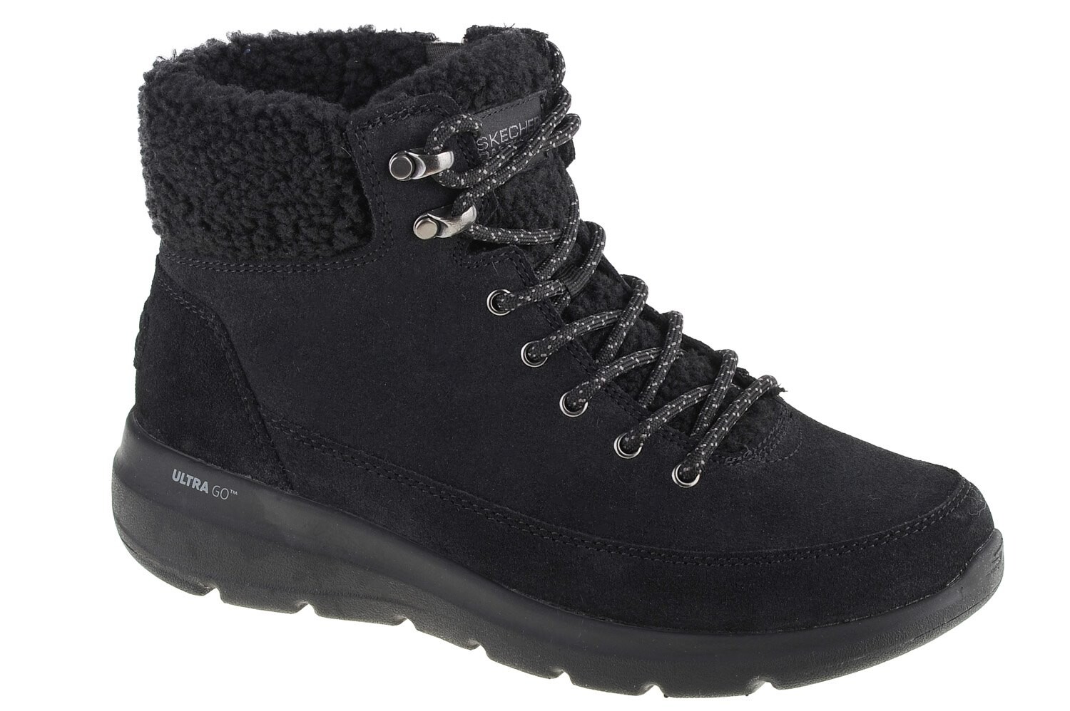 

Ботинки Skechers Glacial Ultra-Woodlands Lace-Up Booties, черный