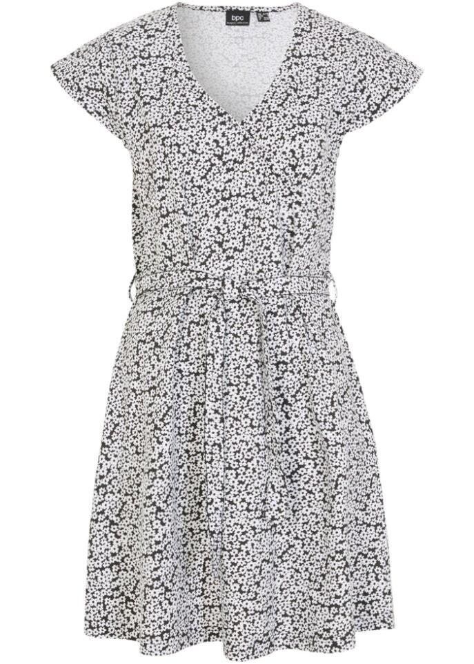

Платье из экологически чистого хлопка Bpc Bonprix Collection, черный