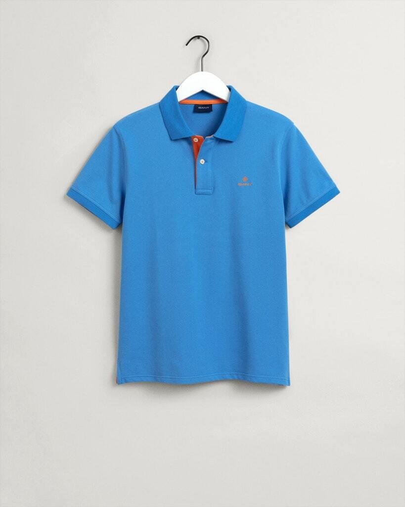 

Поло Gant Polo, цвет day blue