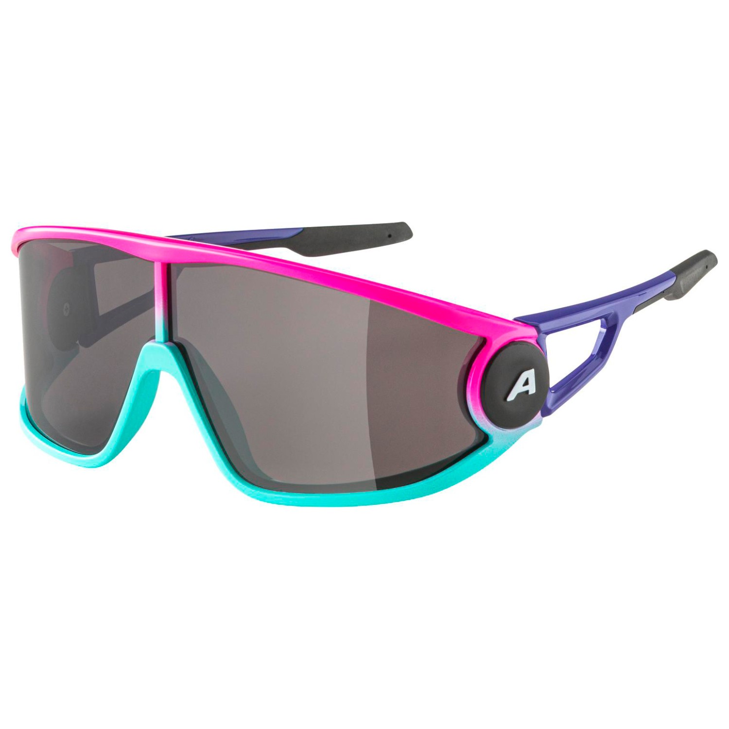 Солнцезащитные очки Alpina Legend Cat 3, цвет Purple/Turquoise Gloss