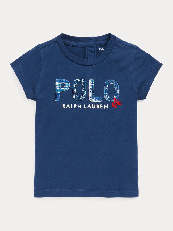 

Футболка стандартного кроя Polo Ralph Lauren, синий
