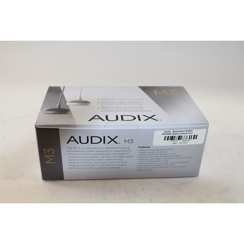 

Конденсаторный микрофон Audix M3WHM