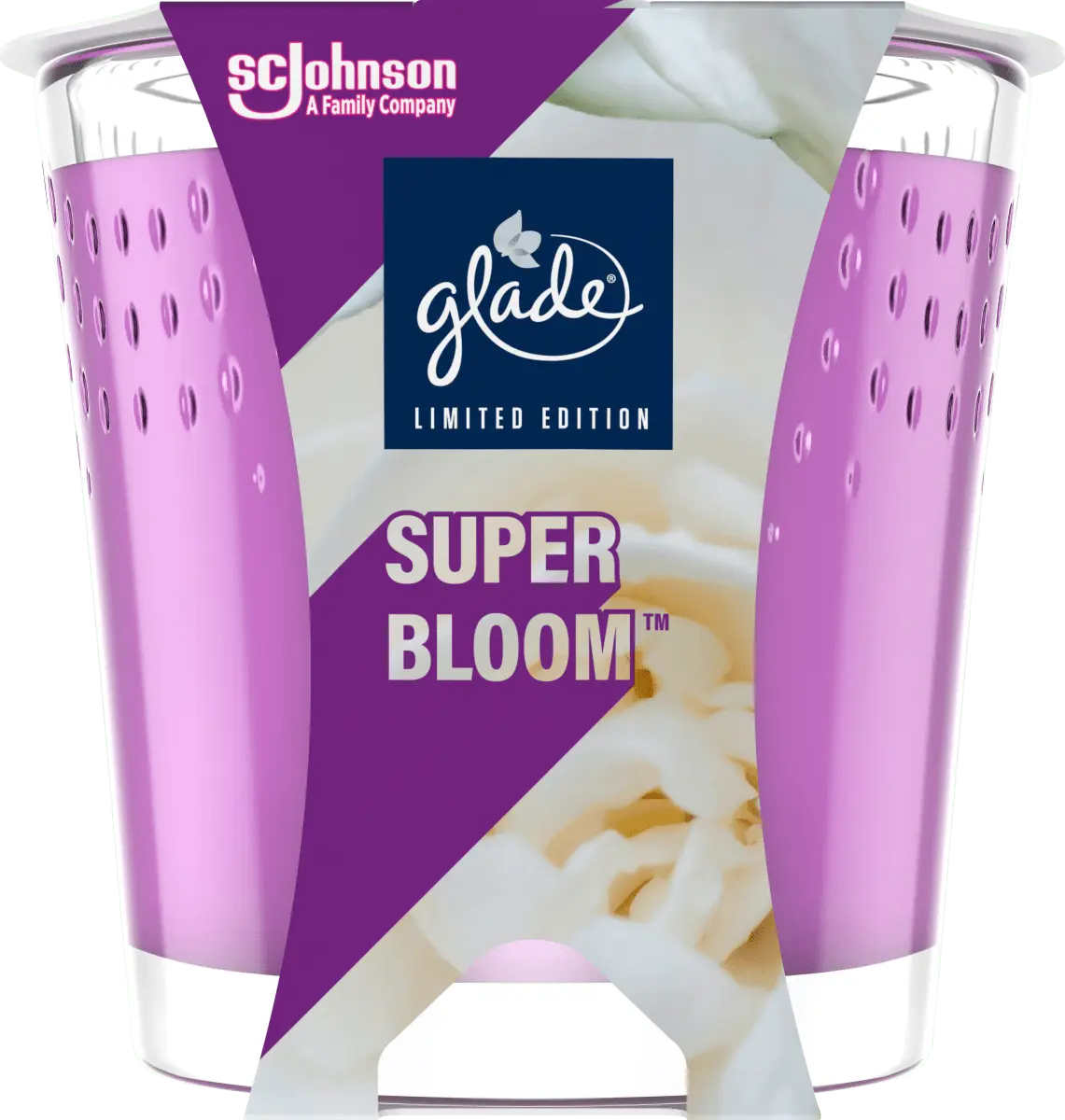 

Ароматическая свеча Superbloom 129г 1шт glade