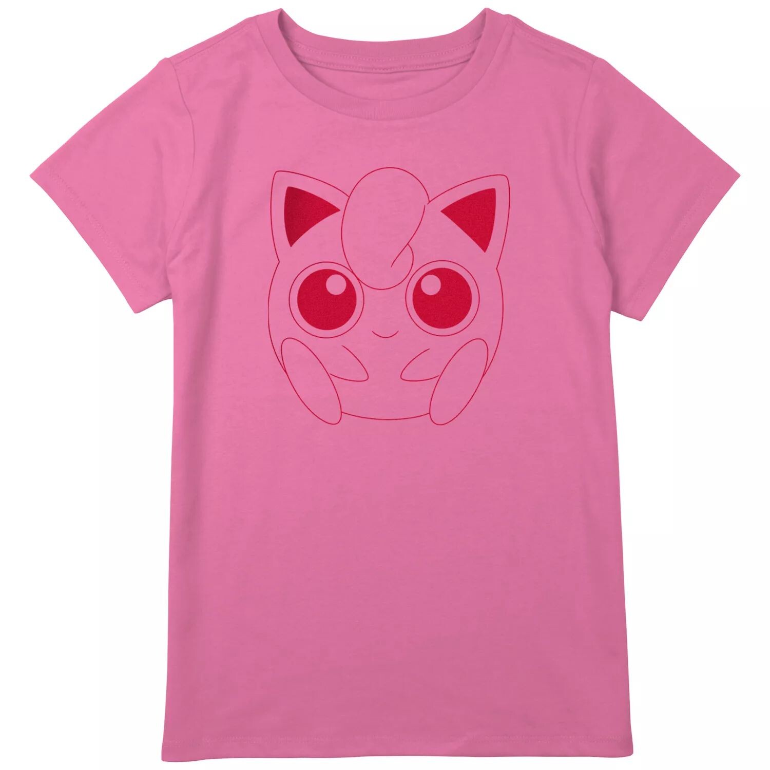 

Футболка с рисунком Pokemon Happy Jigglypuff для девочек 8–20 лет Pokemon