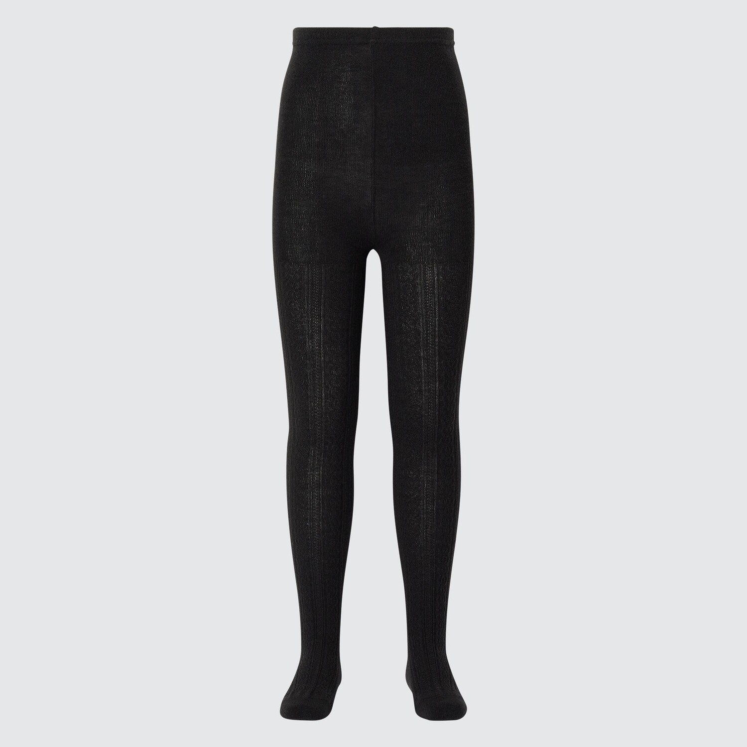 

Колготки UNIQLO Heattech Cable трикотажные, черный