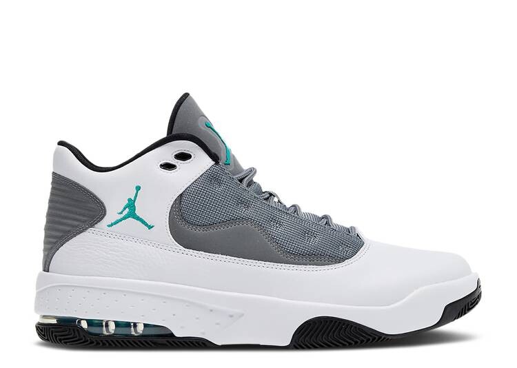 

Кроссовки Air Jordan JORDAN MAX AURA 2 'WHITE NEPTUNE GREEN', белый, Белый;серый