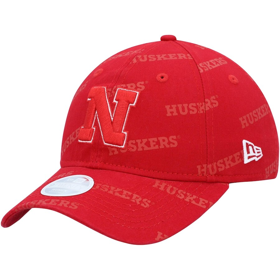 

Бейсболка New Era Nebraska Huskers, алый