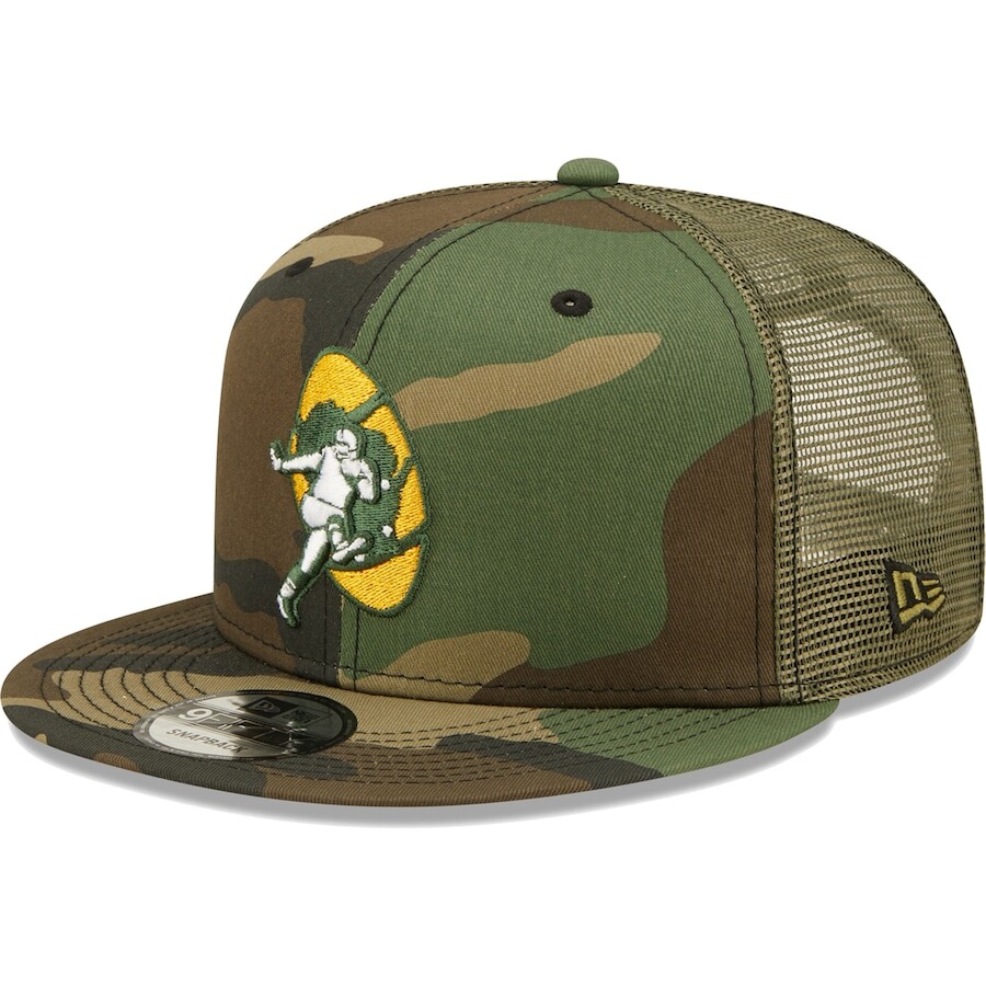 

Бейсболка New Era Green Bay Packers, камуфляж