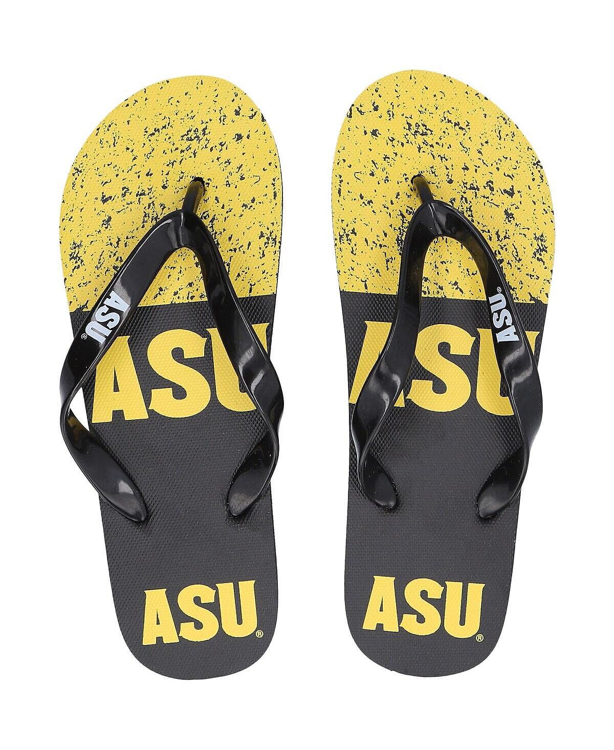 

Мужские и женские шлепанцы с большим логотипом Sun Devils штата Аризона FOCO