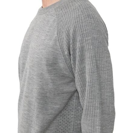 

Топ с круглым вырезом Apre Merino – мужской Strafe Outerwear, цвет Heather Grey
