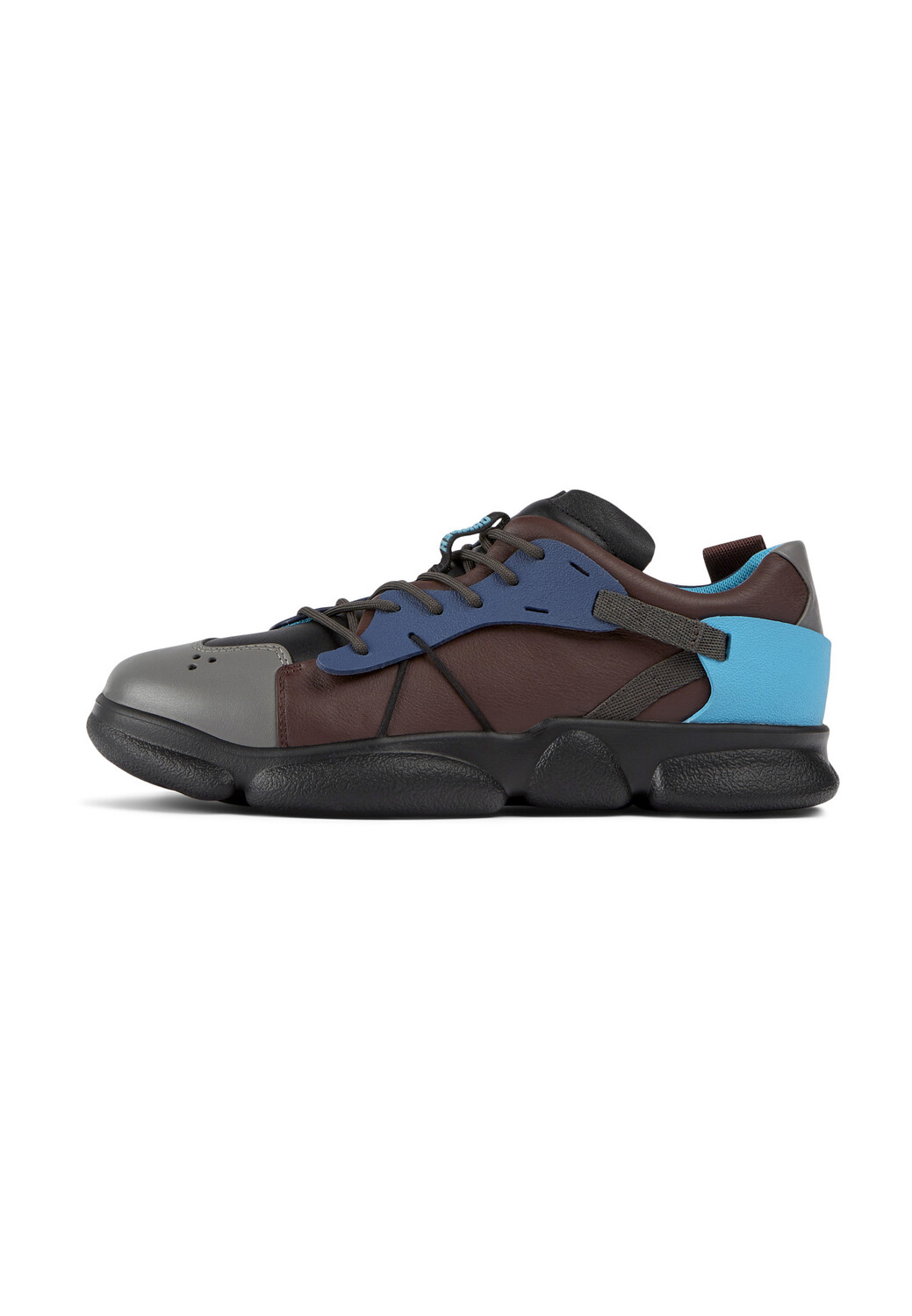 

Низкие кроссовки Camper Karst, цвет Bordeaux/Gray