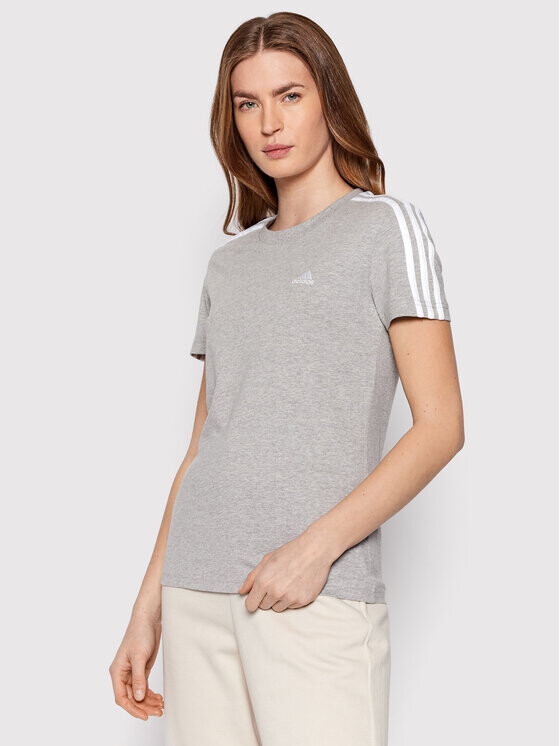 

Футболка узкого кроя Adidas, серый
