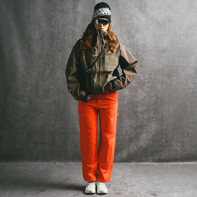

Брюки Canvas Work Pant Stussy, оранжевый