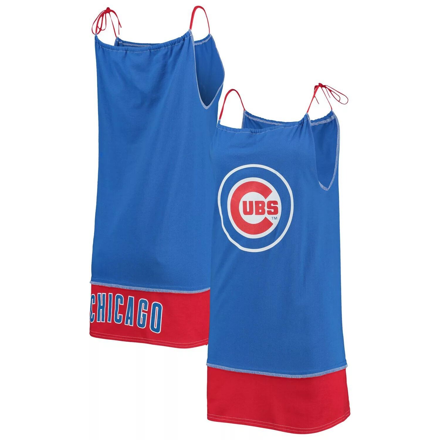 

Женское платье-майка без рукавов Royal Chicago Cubs Refried Apparel