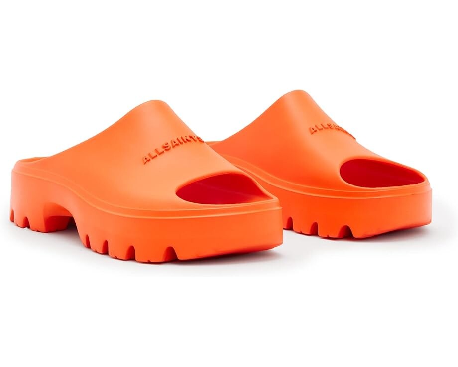 

Сандалии AllSaints Eclipse Flatform, оранжевый