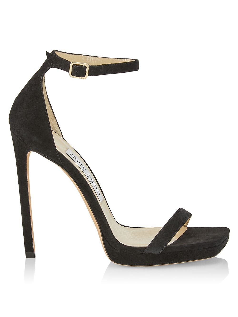

Замшевые сандалии на платформе Alva 120MM Jimmy Choo, черный