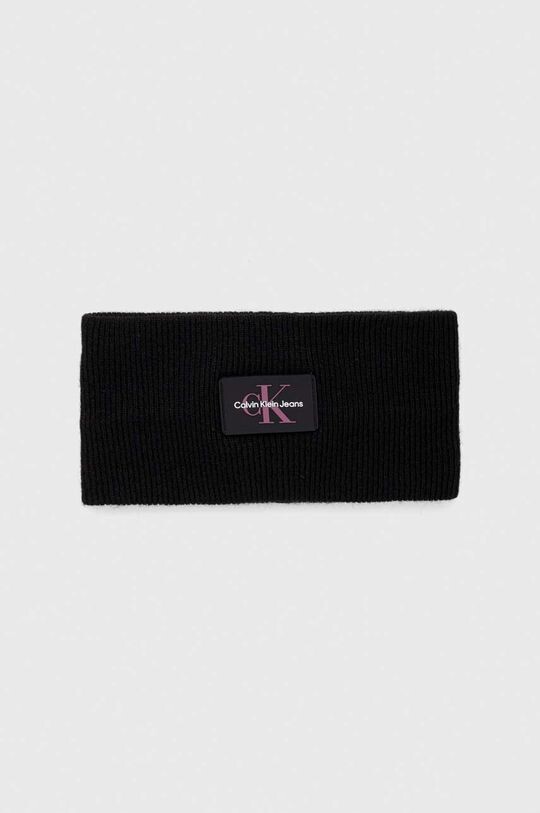 

Шерстяная повязка на голову Calvin Klein Jeans, черный