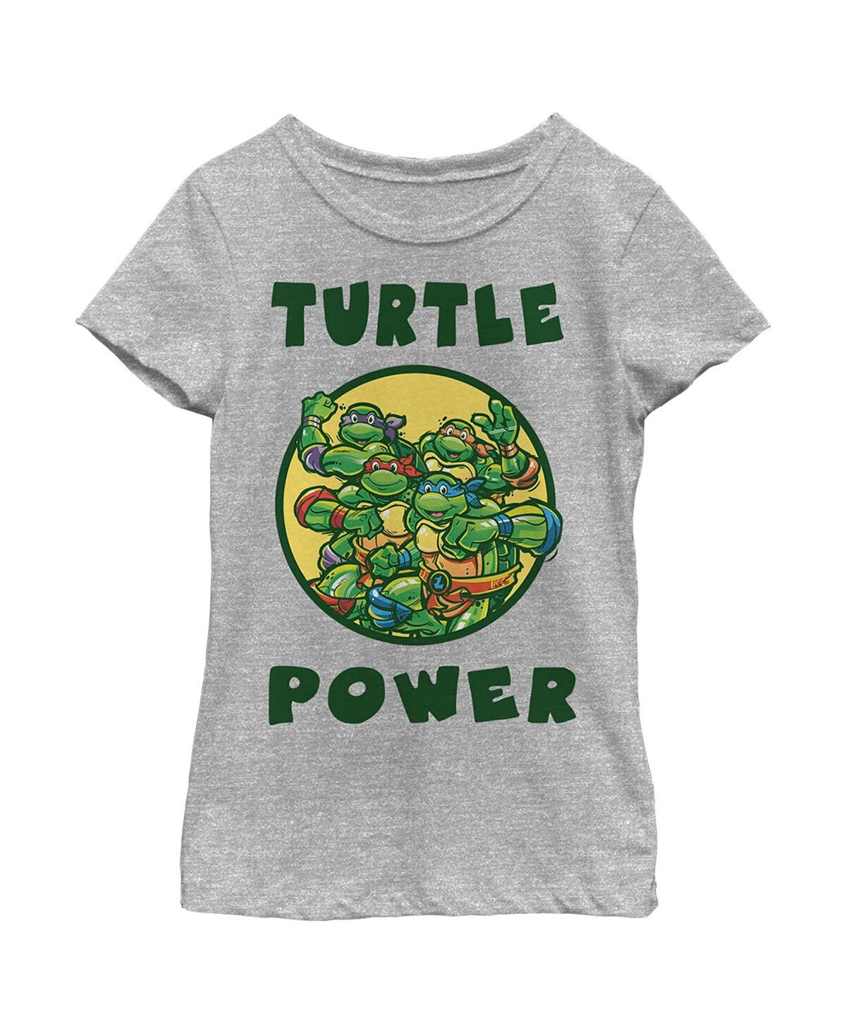

Детская футболка «Черепашки-ниндзя» для девочек «Turtle Power Circle» Nickelodeon