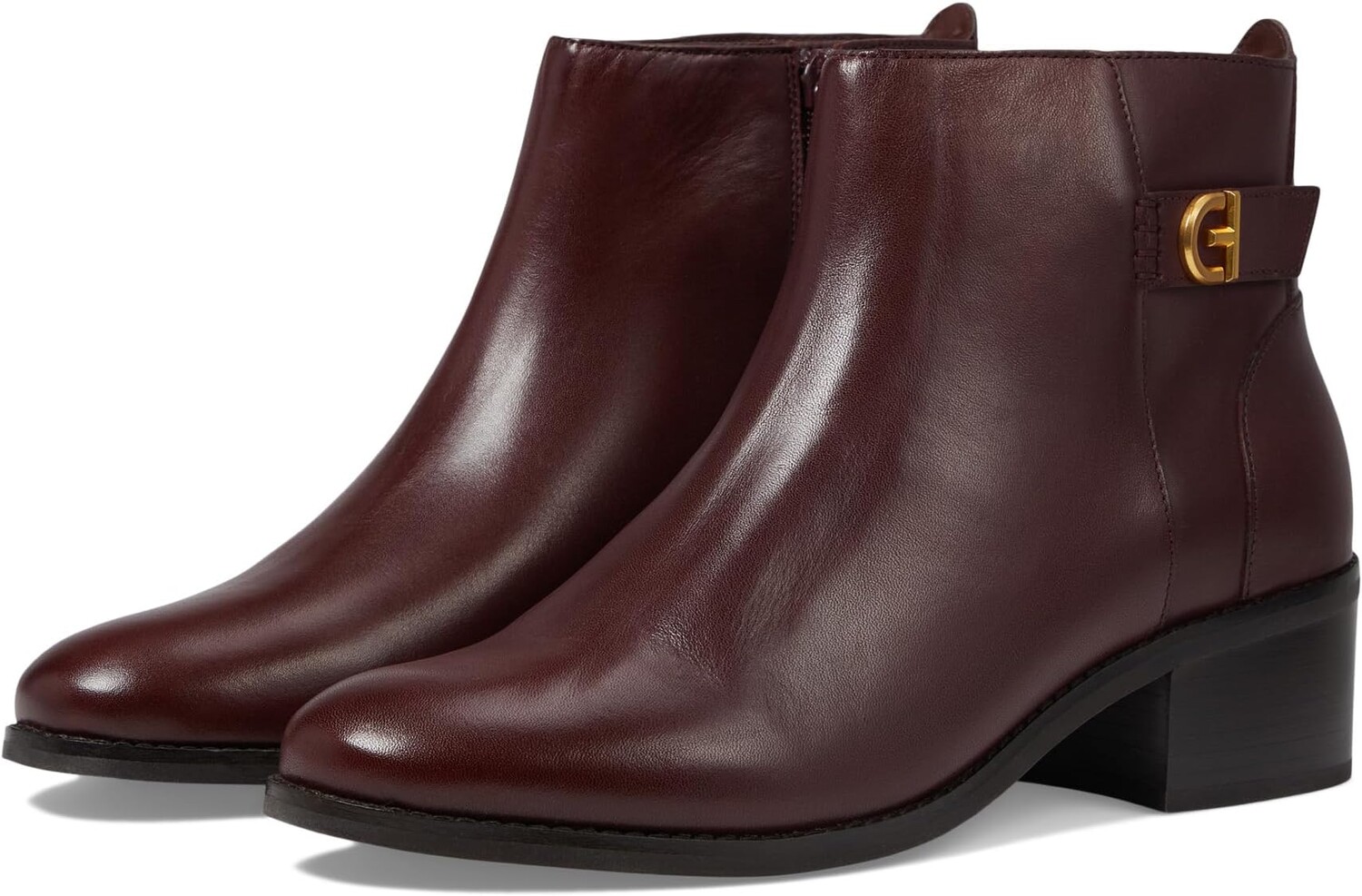 

Ботинки Cole Haan Holis Buckle Bootie, цвет Bloodstone Leather