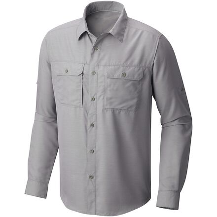 Рубашка с длинными рукавами Canyon мужская Mountain Hardwear, цвет Manta Grey чехол mypads pettorale для manta msp5008