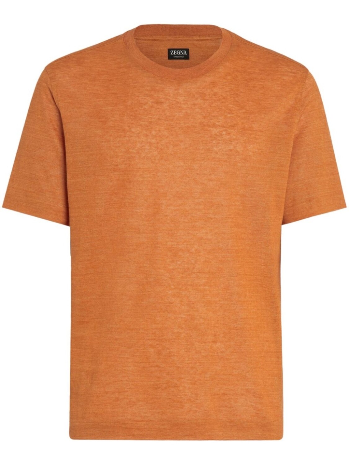 

Zegna льняная футболка, оранжевый