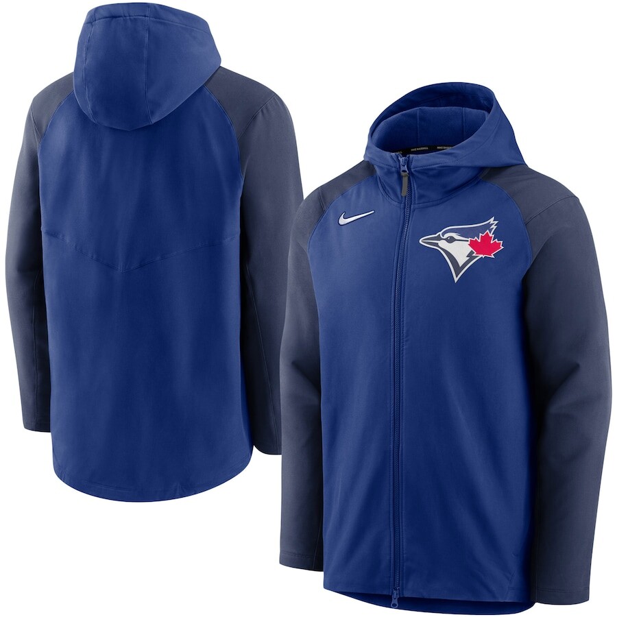 

Толстовка на молнии Nike Toronto Blue Jays, роял