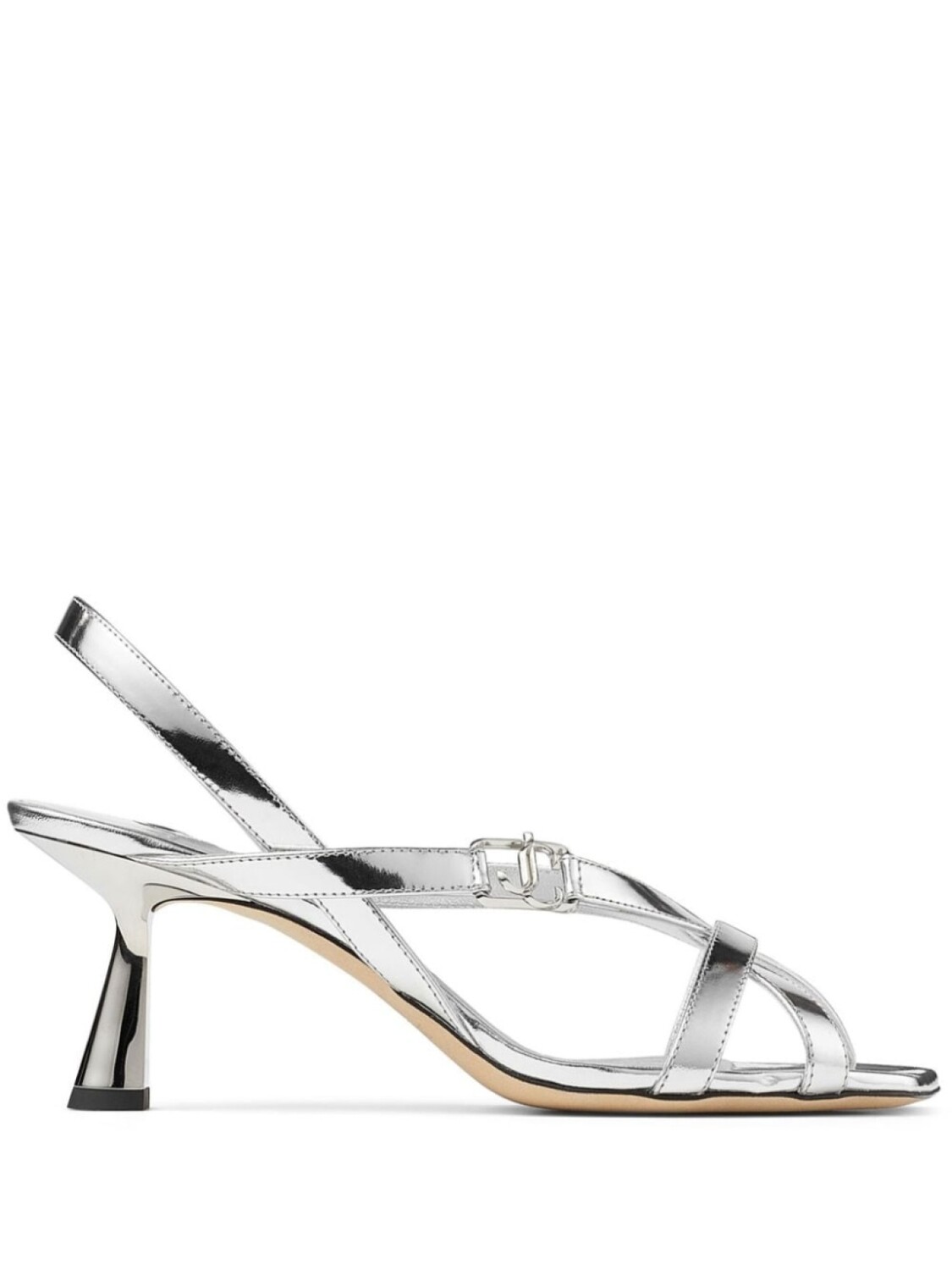 

Jimmy Choo босоножки Jess 65, серебристый