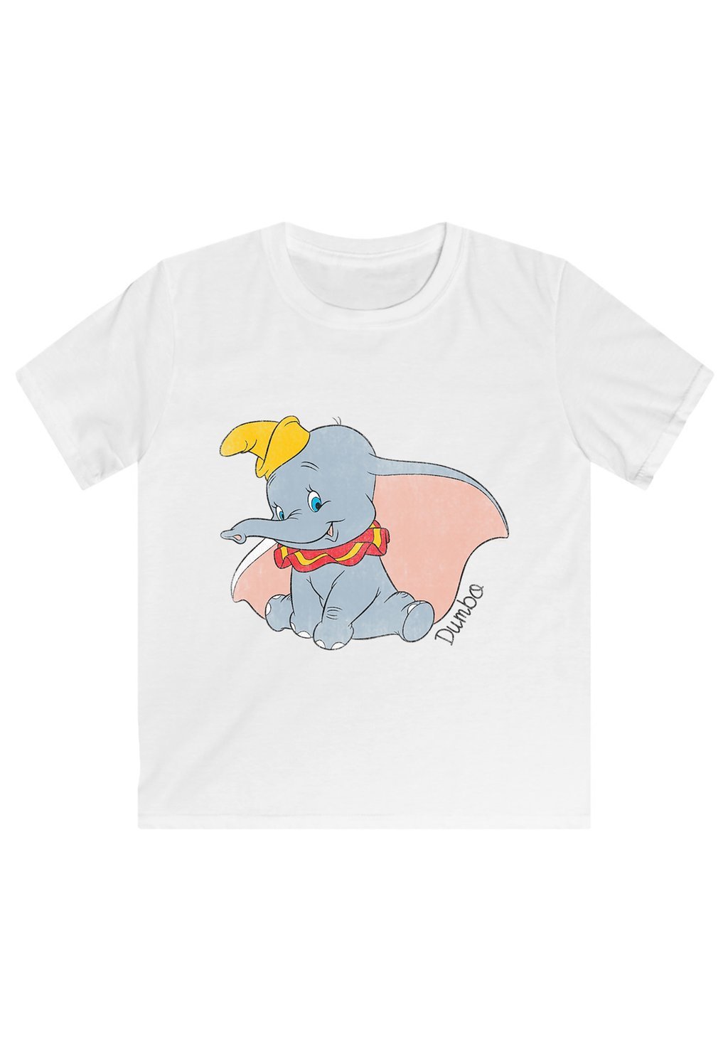 

Футболка с принтом Disney Dumbo Classic Premium Film Movie Tv Comic Fan Merch Für F4NT4STIC, белый