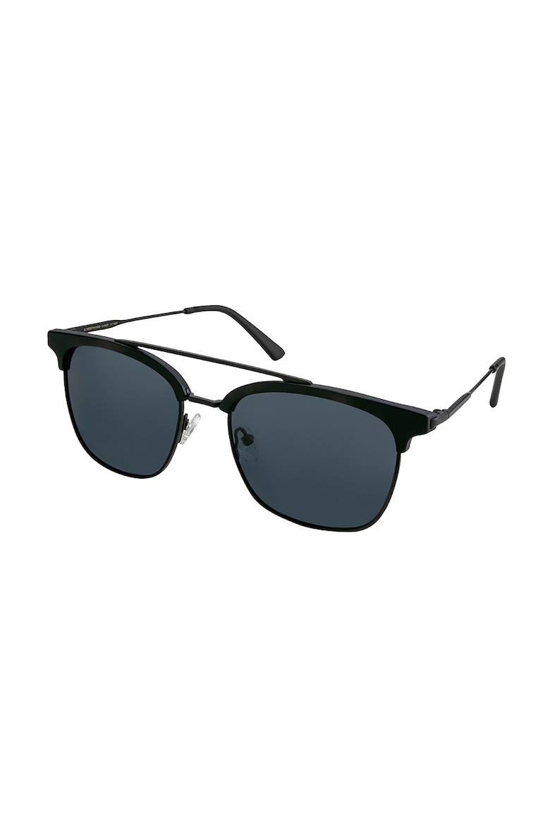 Поляризованные солнцезащитные очки Clubmaster Emily Westwood, черный