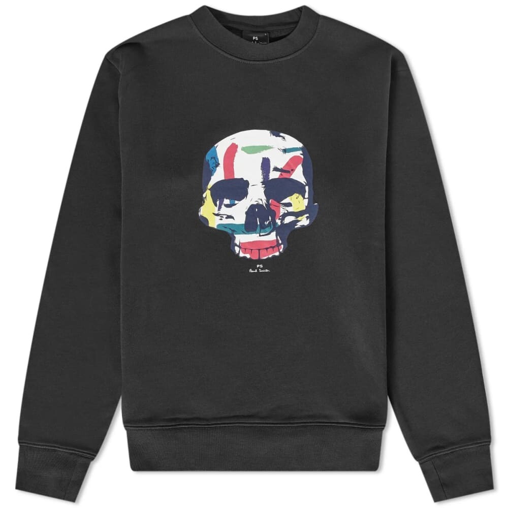 

Свитшот Paul Smith Skull Crew, черный